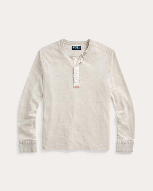 폴로 랄프로렌 Waffle-Knit Henley Shirt