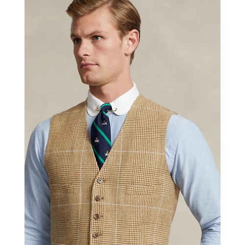 폴로 랄프로렌 Plaid Tweed Vest