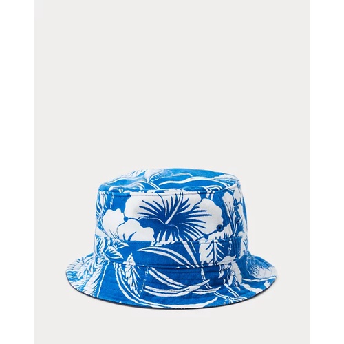 폴로 랄프로렌 Floral Cotton Terry Bucket Hat