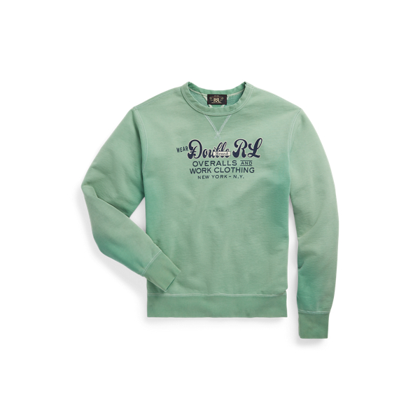 폴로 랄프로렌 Garment-Dyed Logo Fleece Sweatshirt