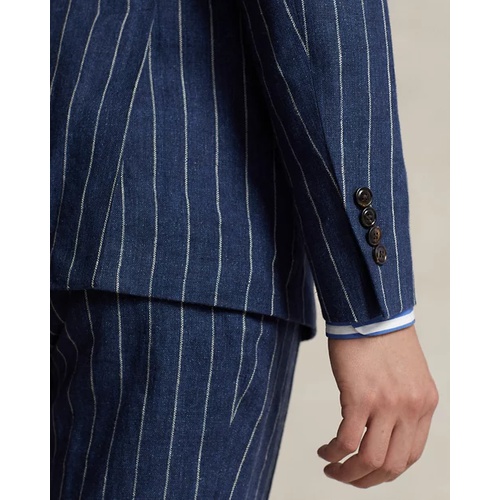 폴로 랄프로렌 Polo Soft Tailored Striped Linen Jacket