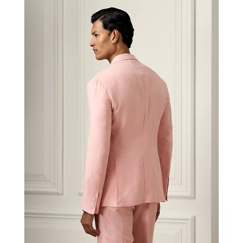 폴로 랄프로렌 Hadley Hand-Tailored Silk-Linen Jacket