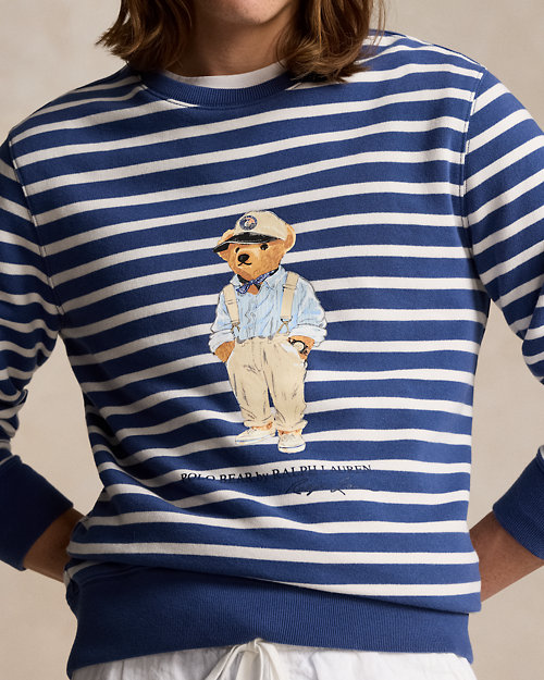 폴로 랄프로렌 Polo Bear Striped Fleece Sweatshirt