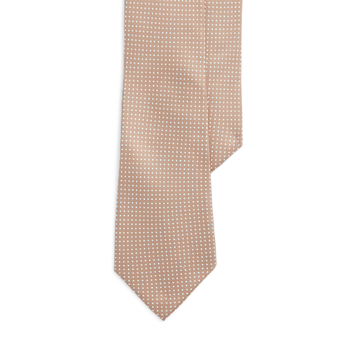 Pin Dot Silk Twill Tie