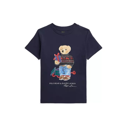 폴로 랄프로렌 Boys 2-7 Polo Bear Cotton Jersey T-Shirt