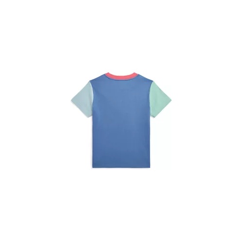 폴로 랄프로렌 Boys 2-7 Polo Bear Color-Blocked Cotton T-Shirt