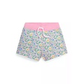 Girls 2-6x Floral French Terry Shorts