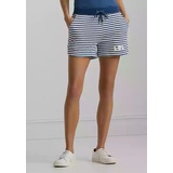 Striped French Terry Drawcord Shorts