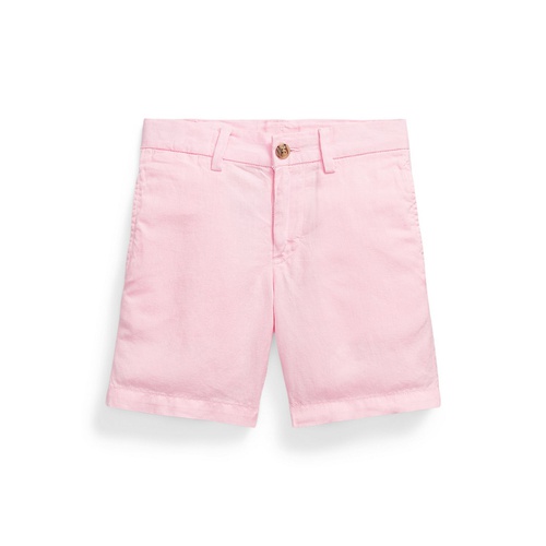 폴로 랄프로렌 Toddler and Little Boys Straight Fit Linen-Cotton Shorts