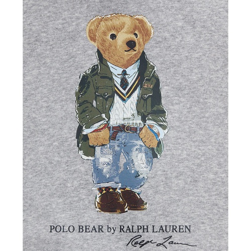 폴로 랄프로렌 Toddler and Little Boys Polo Bear Color-Blocked Fleece Hoodie
