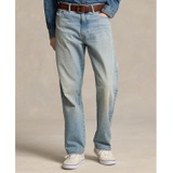 Mens Heritage Straight-Fit Distressed Jeans