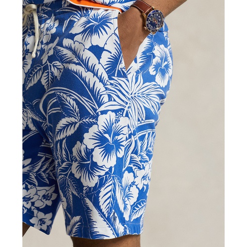 폴로 랄프로렌 Mens 8.5-Inch Tropical Floral Spa Terry Shorts