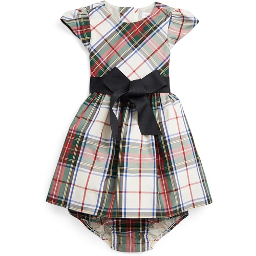 폴로 랄프로렌 Polo Ralph Lauren Kids Plaid Fit-and-Flare Dress & Bloomer (Infant)