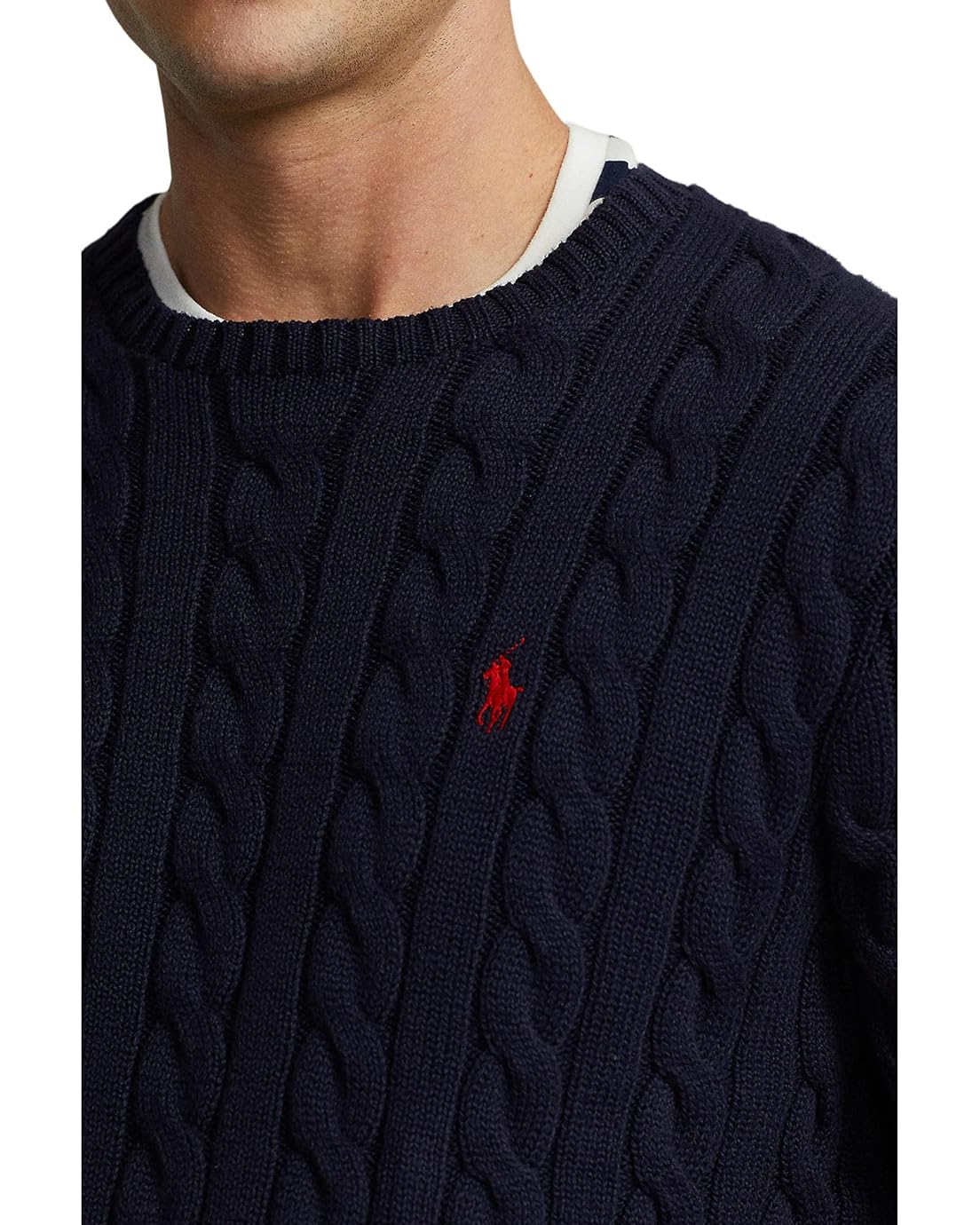 폴로 랄프로렌 Polo Ralph Lauren Cable-Knit Cotton Sweater