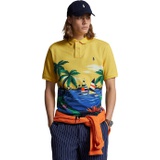 Mens Polo Ralph Lauren Classic Fit Tropical Mesh Polo Shirt