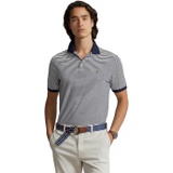 Mens Polo Ralph Lauren Custom Slim Fit Striped Soft Cotton Polo Shirt
