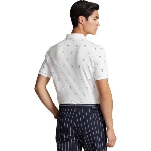폴로 랄프로렌 Mens Polo Ralph Lauren Classic Fit Printed Soft Cotton Polo Shirt