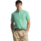 Mens Polo Ralph Lauren Classic Fit Gingham Oxford Short Sleeve Shirt