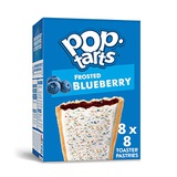 Pop-Tarts, Breakfast Toaster Pastries, Frosted Blueberry, Proudly Baked in the USA, 13.5oz Box (Pack of 8)