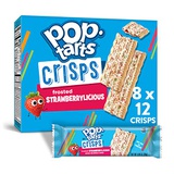 Pop-Tarts, Crisps, Frosted Strawberrylicious, 5.9oz Box (Pack of 8)