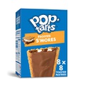 Kelloggs Pop-Tarts Frosted Smores Toaster Pastries - Fun Breakfast for Kids, 13.5oz Box (Pack of 8)