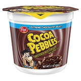 Post Cocoa Pebbles Cereal, 2.0 -Ounce Cups (Pack of 12)