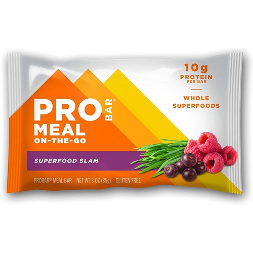  PROBAR - Meal Bar, Variety Pack, Non-GMO, Gluten-Free, Healthy, Plant-Based Whole Food Ingredients, Natural Energy (12 Count)
