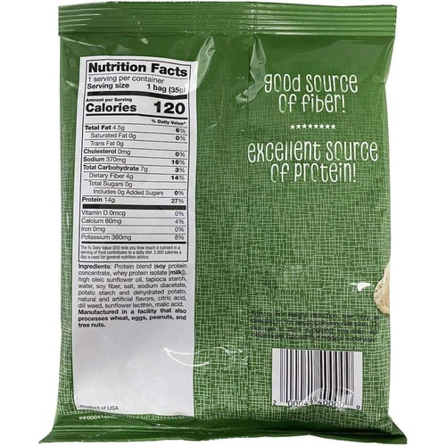  ProtiWise - By Doctors Weight Loss ProtiWise - Dill Pickle Protein Chips | 7 Bags | Healthy Crunchy Snack | Gluten Free - Low Calorie - Low Carb - High Fiber - Low Sugar