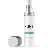Pure Biology Premium Total Eye Cream Serum - Anti Aging Vitamin C, E & Hyaluronic Acid Reduce Dark Circles, Puffiness, Under Eye Bags, Wrinkles & Fine Lines for Men & Women (1 oz)