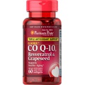 Puritans Pride Q-Sorb Co Q-10, Resveratrol & Grapeseed-60 Rapid Release Softgels
