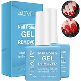 Purvigor 2 Pack Magic Nail Polish Remover, Burst Nail Remover Gel, Professional Removes Soak-Off Gel Polish,Fast and Harmless,Easily and Clean In 3-5 Minutes