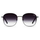 Quay Australia Jezabell 57mm Round Sunglasses_BLACK/ BLACK FADE