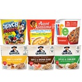 Quaker, Cap’n Crunch, Life Cereal, & Aunt Jemima Breakfast Cups Variety Pack (12 Count)
