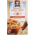 Quaker High Fiber Cinnamon Swirl Instant Oatmeal 12.6 Oz (Pack of 2)