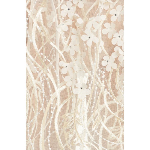  Rya Collection Kiss Flower Applique Wrap_CHAMPAGNE
