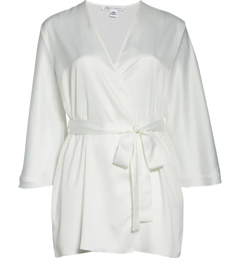 Rya Collection Heavenly Satin Wrap_IVORY