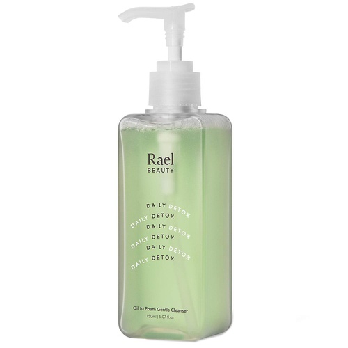 Rael Oil to Foam Cleanser - Non-Stripping Face Wash, Hydrating Olive Oil and Soothing Vitamin B5, Oil-Based Cleanser, Clean Ingredients for All Skin Types, Vegan Natural Skincare (