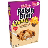 Kelloggs Raisin Bran, Breakfast Cereal, Vanilla Almond, 15.8oz Box