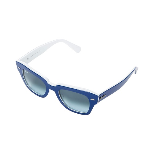레이벤 Ray-Ban 49 mm RB2186 State Street Square Sunglasses