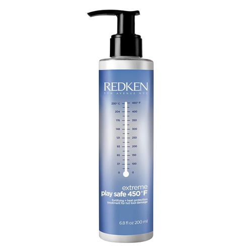  Redken Extreme Play Safe Heat Protection and Damage Repair Treatment | For All Hair Types | Helps Reduce The Appearance of Split Ends | With Tourmaline