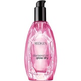 Redken Diamond Oil Glow Dry | For All Hair Types | Style Enhancing Oil Adds Shine & Protects From Heat Damage