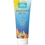 Reef Safe Sunscreen SPF 30+ All Natural, Water Resistant, Moisturizing, Biodegradable, Broad Spectrum UVA/UVB Ocean Friendly Mineral Suncream from Reef Repair 4 fl. Oz