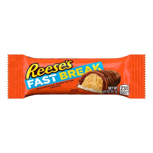  REESES Fast Break Chocolate Candy Bar (Pack of 18)