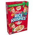 Kelloggs Rice Krispies, Breakfast Cereal, Original with Holiday Colors, Special Holiday Edition, 10.3oz Box