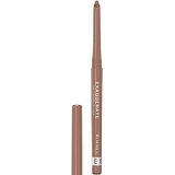 Rimmel Exaggerate Lip Liner, Innocent, 1 count, Long Lasting Twist Up Mechanical Lip Color Pencil, Slanted Tip for Precise Application