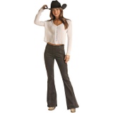 Rock and Roll Cowgirl Black Pull-On Flare RRWD6PRZR2