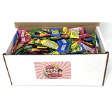 SECRET CANDY SHOP Toxic Waste Hazardously Sour Candy 5 Assorted Flavors (Individually Wrapped) (Box of 200) Bundle with Gift Box