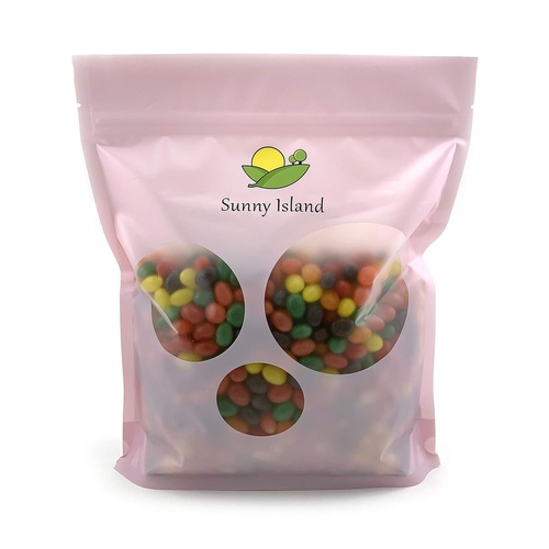  Sunny Island Ferrara Assorted Pee Wee Jelly Beans Fruit Flavor Candy Bulk - 3 Pound Bag