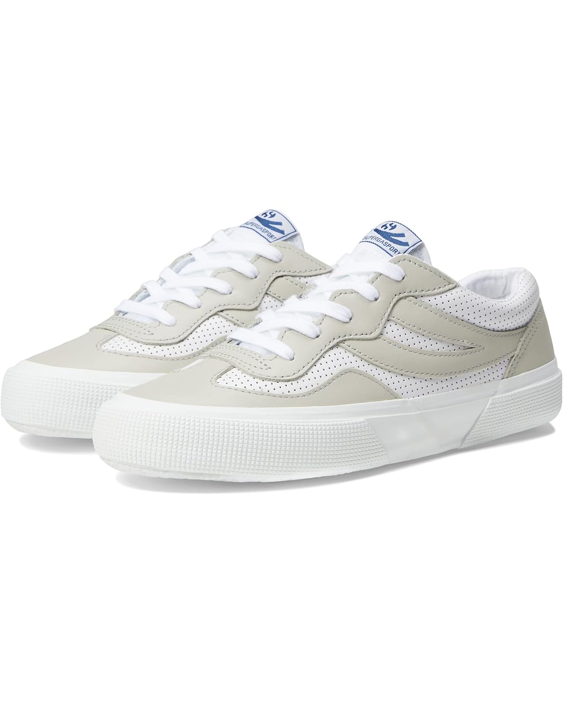 Superga 2941 - Leather Perf Swallow Tail