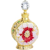 SWISSARABIAN LAYALI Rouge Perfume Oil for Women 15mL | Sweet, Juicy and Tropical Oriental Parfum | Sultry Coconut, Sandalwood and Rose | Natural Alcohol Free Attar | Body Oil by Fragrance Artis